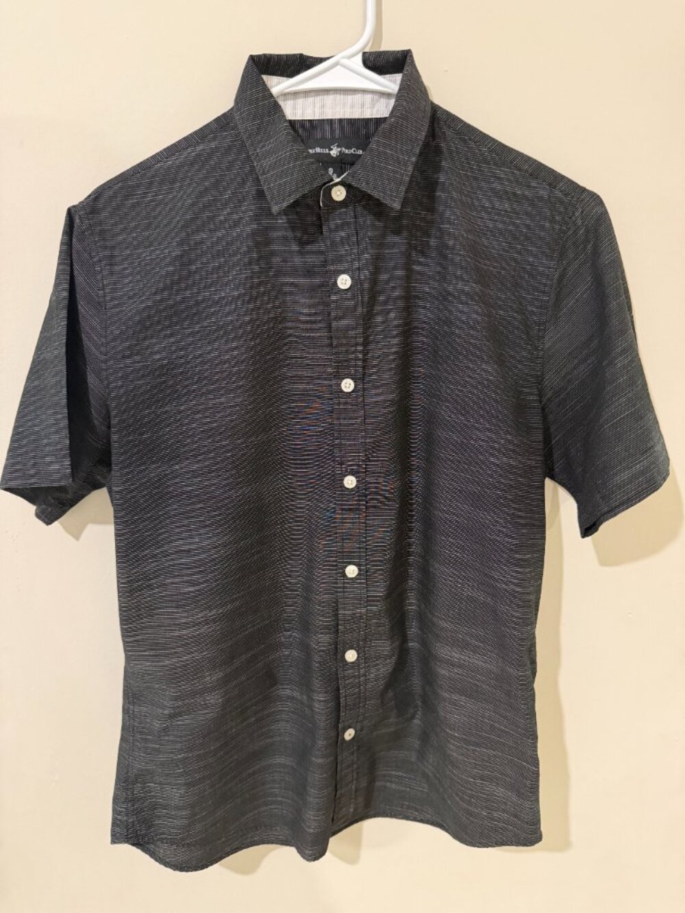 Beverly Hills Polo Club Men’s Shirt Small Black Short Sleeve